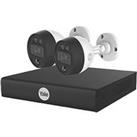 Yale YSV-2CSMD-4CK 1TB 4-Channel 1080p Smart Motion CCTV Kit incl. XVR & 2 Indoor & Outdoor Cameras (322KN)