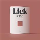 LickPro Eggshell Red 04 Emulsion Paint 5Ltr (326JY)