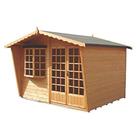 Shire Sandringham 10' x 6' (Nominal) Apex Timber Summerhouse (342TJ)