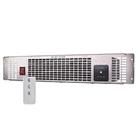 TCP Plinth-Mounted Fan Heater with Remote Silver 2kW 500mm x 100mm (344XK)