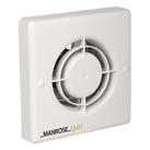 Manrose MG100S 100mm (4) Axial Bathroom Extractor Fan White 240V (36536)