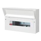 MK Sentry 16-Module 16-Way Part-Populated High Integrity Main Switch Consumer Unit with SPD (366VF)