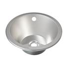 1 Bowl Stainless Steel Round Inset Sink 355mm x 305mm (36817)