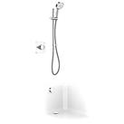 Mira Evoco Rear-Fed Concealed Chrome Thermostatic Built-In Mixer Shower & Bath Fill (369JF)