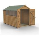 Forest 6' x 9' 6" (Nominal) Apex Shiplap T&G Timber Shed (380FL)