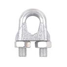 Diall M8 Rope Clips Zinc-Plated 10 Pack (382HT)