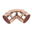 Flomasta Copper Solder Ring Equal 90 Elbows 22mm 10 Pack (38313)