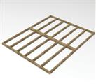 Forest 9' 6" x 8' Timber Shed Base (385RG)