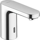 Hansgrohe Vernis Blend Mains-Powered Touch-Free Electronic Basin Tap Chrome 230V (387VG)