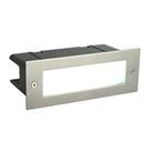 Saxby Seina Outdoor LED Recessed Brick Light Brushed Stainless Steel 4.5W 350lm (3890J)