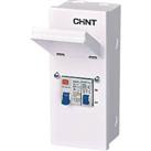 Chint NX3 Series 3-Module 3-Way Populated Shower Consumer Unit (393VG)
