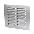 Map Vent Fixed Louvre Vent Silver 229mm x 229mm (39476)