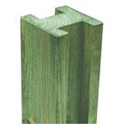 Forest Natural Timber Reeded Fence Posts 95mm x 95mm x 2.4m 6 Pack (39621)