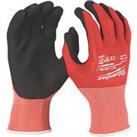 Milwaukee Cut Level 1/A Gloves Red Medium (400GC)