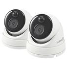 Swann SWPRO-1080MSDPK2-EU White Wired 1080p Outdoor Dome Add-On Camera 2 Pack (401JT)