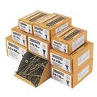 TurboGold PZ Double-Countersunk Woodscrews Trade Pack 1400 Pcs (40237)