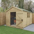 Forest Timberdale 8' 6" x 12' (Nominal) Apex Tongue & Groove Timber Shed (413TF)