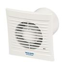 Vent-Axia 441626 Lo-Carbon Silhouette 100mm (4") Axial Bathroom Extractor Fan with Humidistat &
