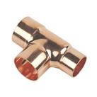 Flomasta Copper End Feed Reducing Tee 28mm x 22mm x 28mm (42371)