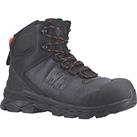 Helly Hansen Oxford Mid S3 Metal Free Safety Boots Black Size 9 (428RX)