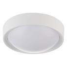 Circular Bathroom Ceiling Light Matt White (43441)