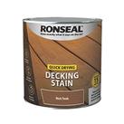 Ronseal 2.5Ltr Rich Teak Anti Slip Decking Stain (438VT)