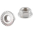 Easyfix A2 Stainless Steel Flange Head Nuts M6 100 Pack (441GX)