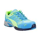 Puma Celerity Knit Womens Safety Trainers Blue/Green Size 6.5 (448JX)