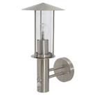 LAP Chignik Outdoor Wall Light With PIR Sensor Stainless Steel (4566X)