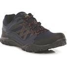 Regatta Edgepoint III Non Safety Shoes Navy / Burnt Umber Size 10 (464JU)