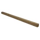 Forest Natural Timber Fence Posts 100mm x 100mm x 2400mm 4 Pack (466JG)