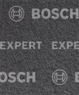 Bosch Expert N880 120-Grit Multi-Material Fleece Pads 140mm x 115mm Black 2 Pack (477VX)