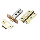 Smith & Locke Fire Rated Latch Pack Brass (4784H)