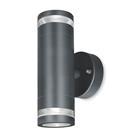 4lite Marinus Outdoor IP44 Up/Down Wall Light Anthracite (481RR)