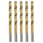 Erbauer Straight Shank Metal Drill Bits 5.5mm x 93mm 5 Pack (48910)