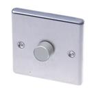 LAP 1-Gang 2-Way LED Dimmer Switch Brushed Stainless Steel (49048)
