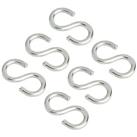Diall S-Hooks Zinc-Plated 25 x 3mm 6 Pack (4954V)