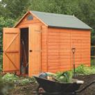 Rowlinson 6' x 7' 6" (Nominal) Apex Shiplap T&G Timber Shed (5129X)