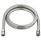 Swirl Extendable Shower Hose Polished Stainless Steel 10mm x 1.64 -2m (514PG)