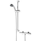 Bristan Zing Rear-Fed Exposed Chrome Thermostatic Mixer Shower (520JE)