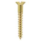 Timco Slotted Countersunk Self-Tapping Wood Screws 12ga x 2 1/2" 100 Pack (523KF)