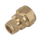 Flomasta Brass Compression Reducing Lead to Copper Coupler 7lb 1" x 15mm (53125)