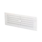 Map Vent Fixed Louvre Vent White 229mm x 76mm (54272)