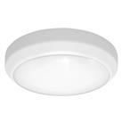 4lite Indoor Maintained Emergency Round LED Wall/Ceiling Light White 13W 1100lm (547RR)
