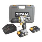 Titan TTI884COM 18V 2 x 2.0Ah Li-Ion TXP Cordless Combi Drill (556PV)