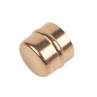 Flomasta Copper Solder Ring Stop Ends 22mm 2 Pack (56161)