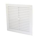 Map Vent Fixed Louvre Vent White 229mm x 229mm (56729)