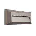 Saxby Pilot Outdoor LED Slim-Profile Brick Guide Light Surface-Mounted Grey 2W 65lm (571PG)