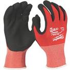 Milwaukee Cut Level 1/A Gloves Red Large (579GC)