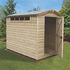 Shire Security 8' x 6' (Nominal) Apex Shiplap T&G Timber Shed (5823X)